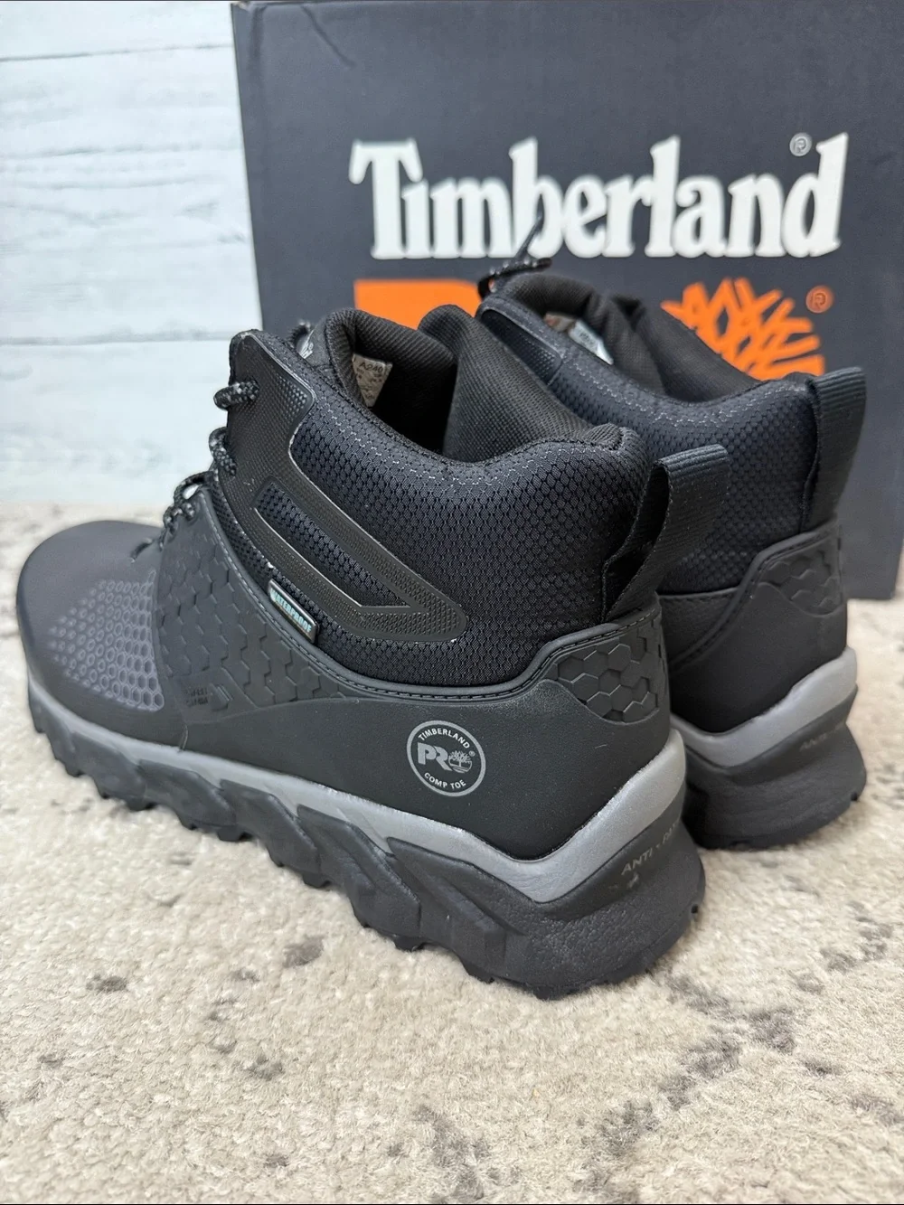 NWT Mens Timberland Pro Ridgework Work Shoes